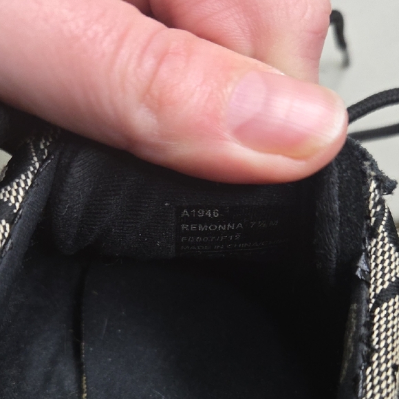 Coach Womens Black and Cream Sneakers - Picture 3 of 5